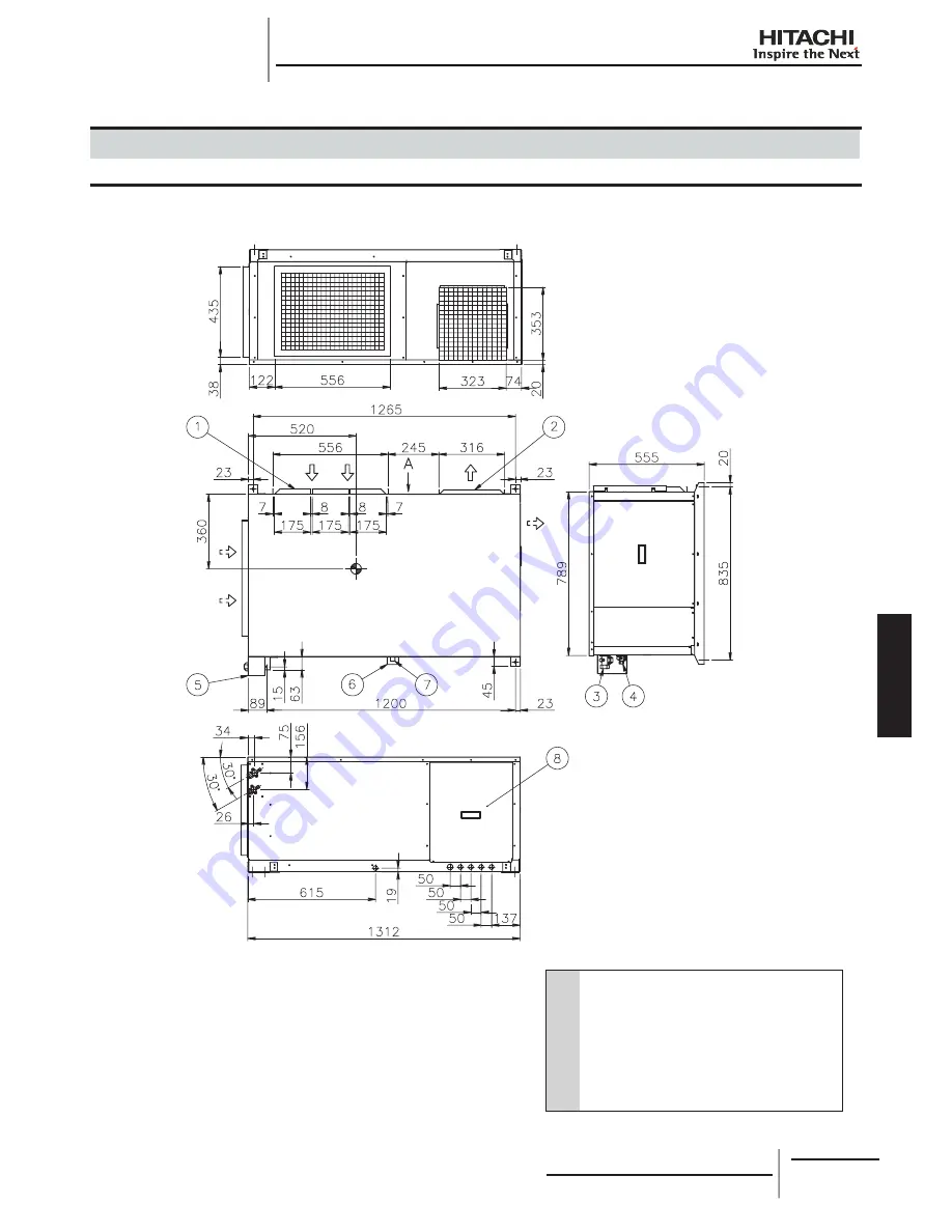 Hitachi RCD-2.0FSNE Installation And Operation Manual Download Page 201