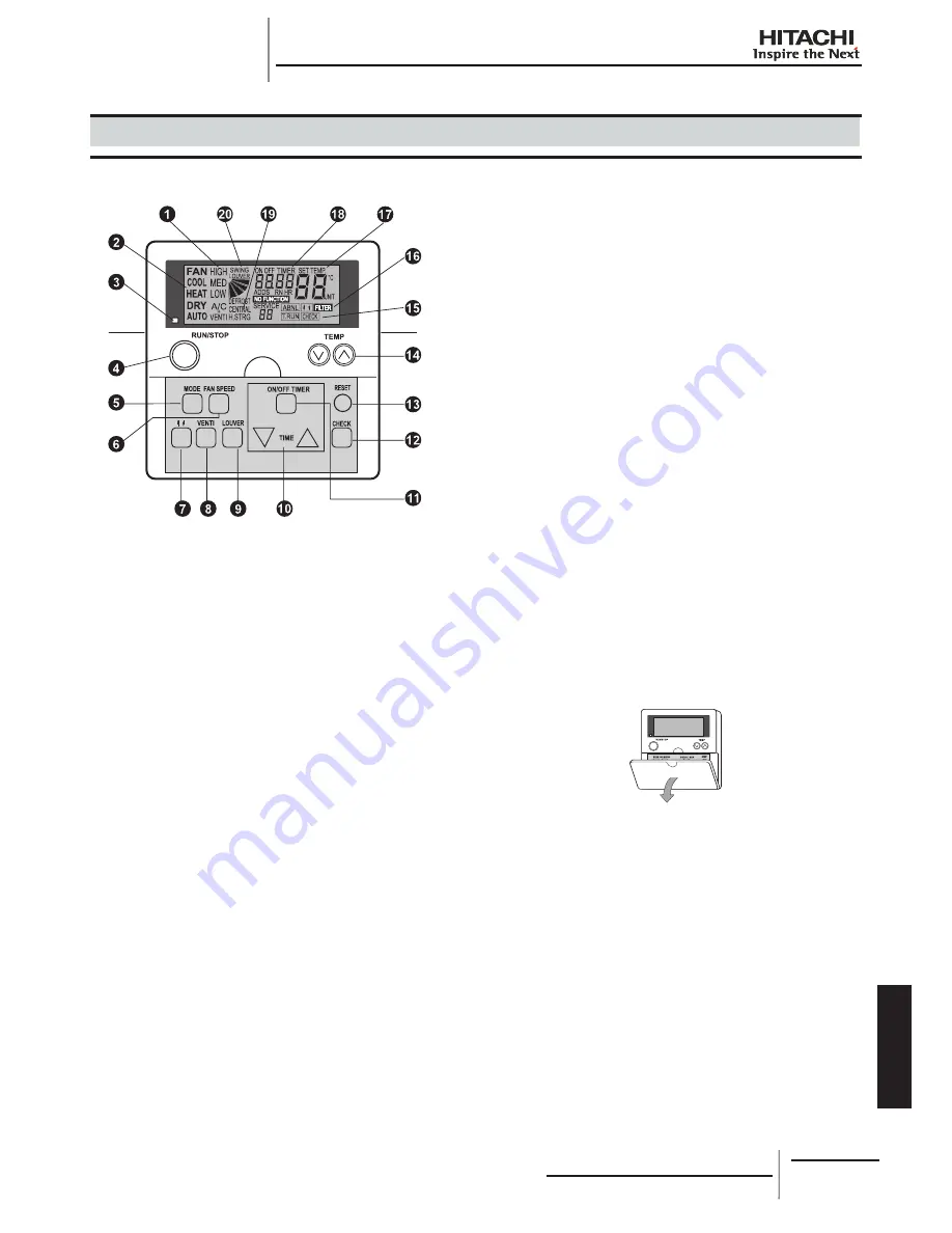 Hitachi RCD-2.0FSNE Installation And Operation Manual Download Page 303