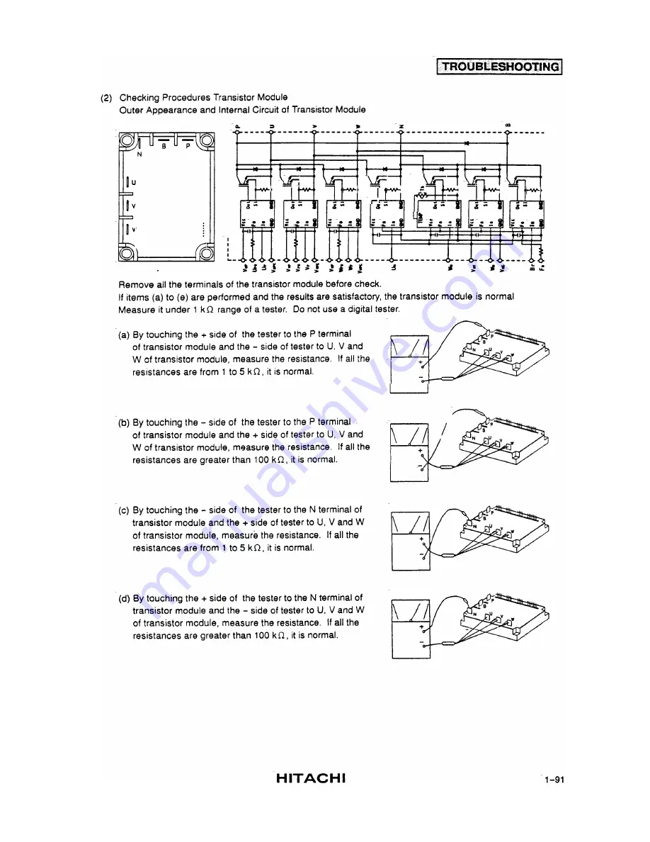 Hitachi RCD-2.5FS Service Manual Download Page 93