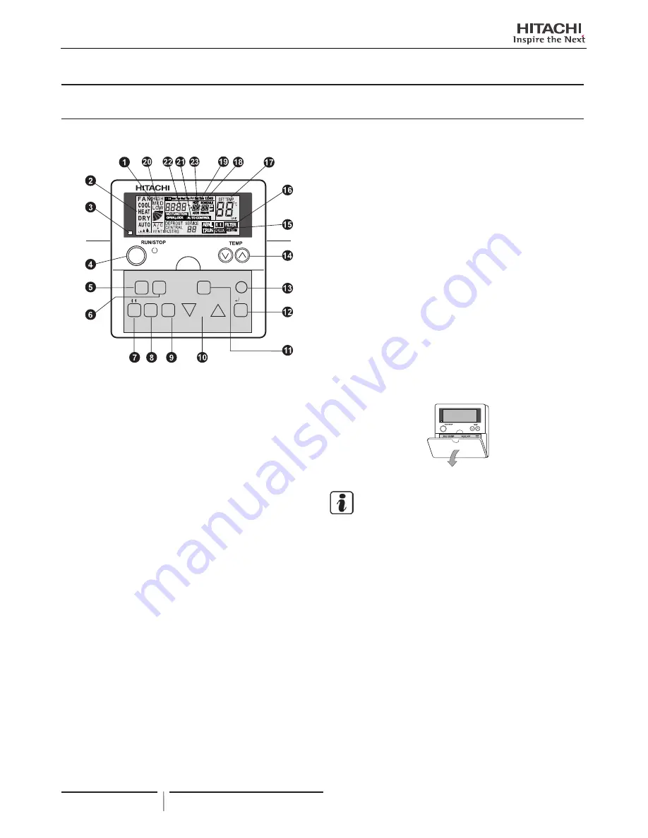 Hitachi RCD-2.5FSN2 Installation And Operation Manual Download Page 15