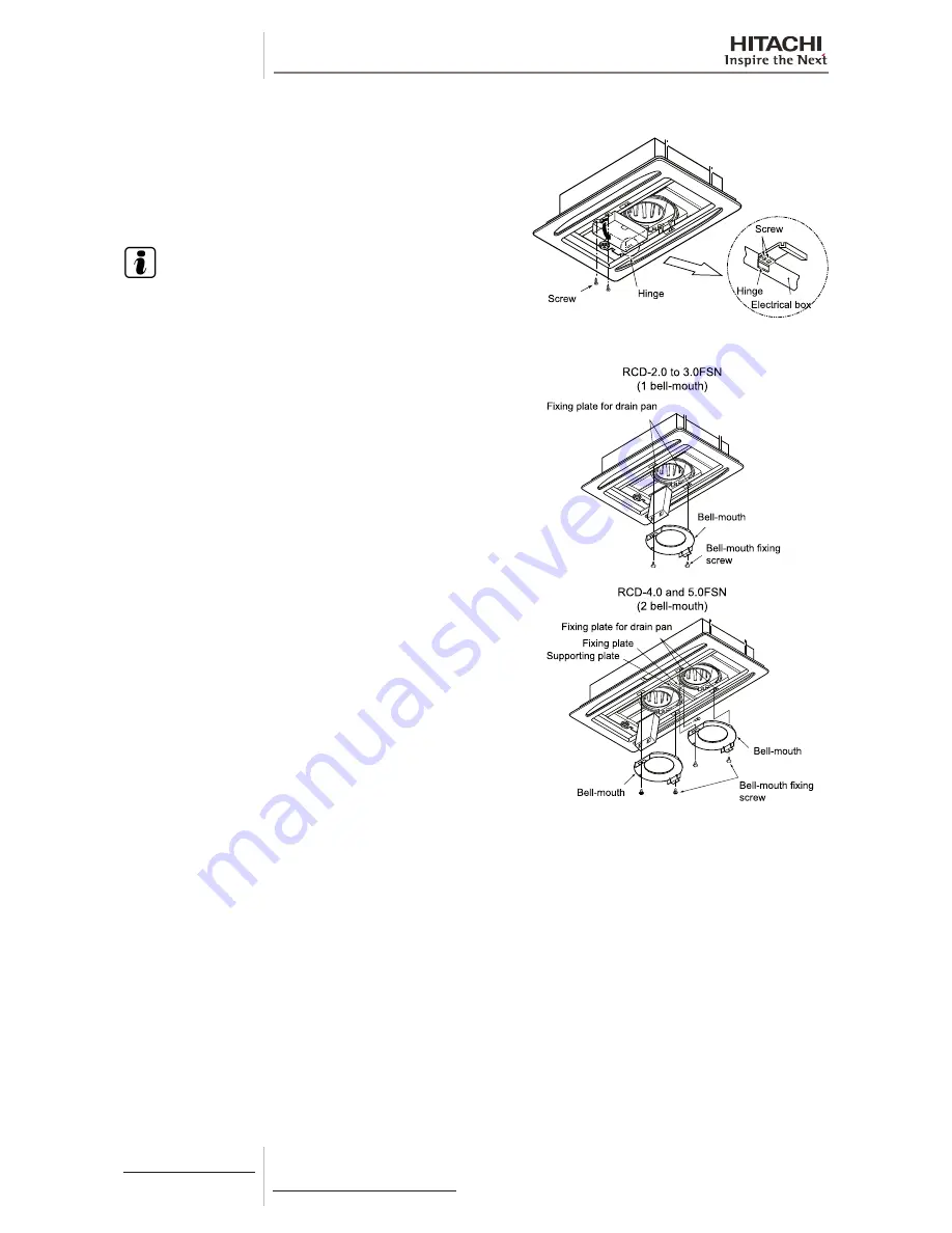 Hitachi RCD-2.5FSN2 Service Manual Download Page 348