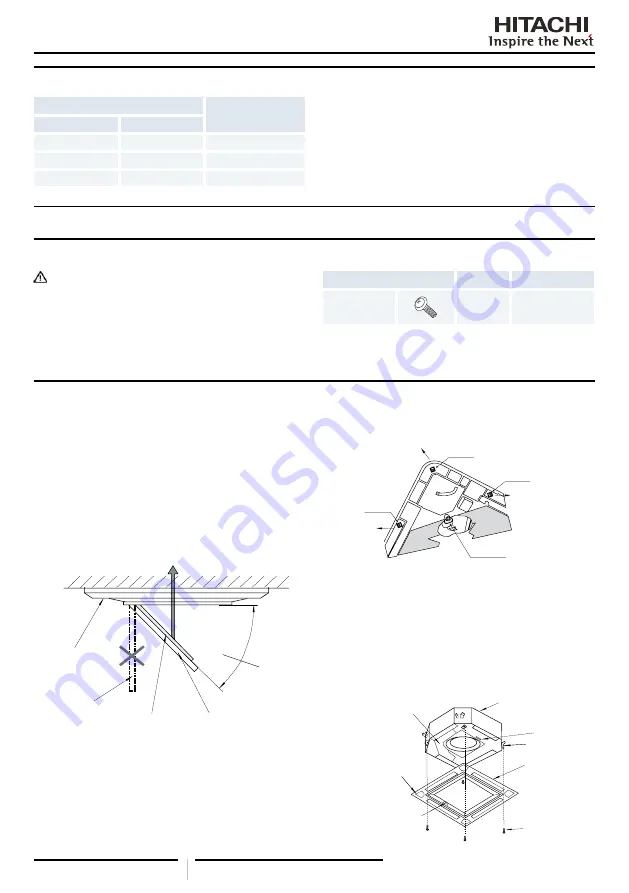 Hitachi RCI-1.0FSN3E Installation And Operation Manual Download Page 32