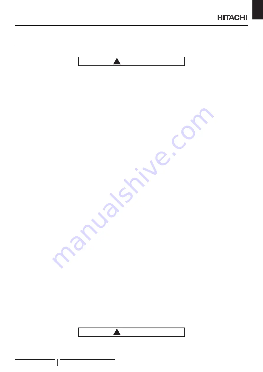 Hitachi RCI-3.0UFE1NH Installation & Maintenance Manual Download Page 15