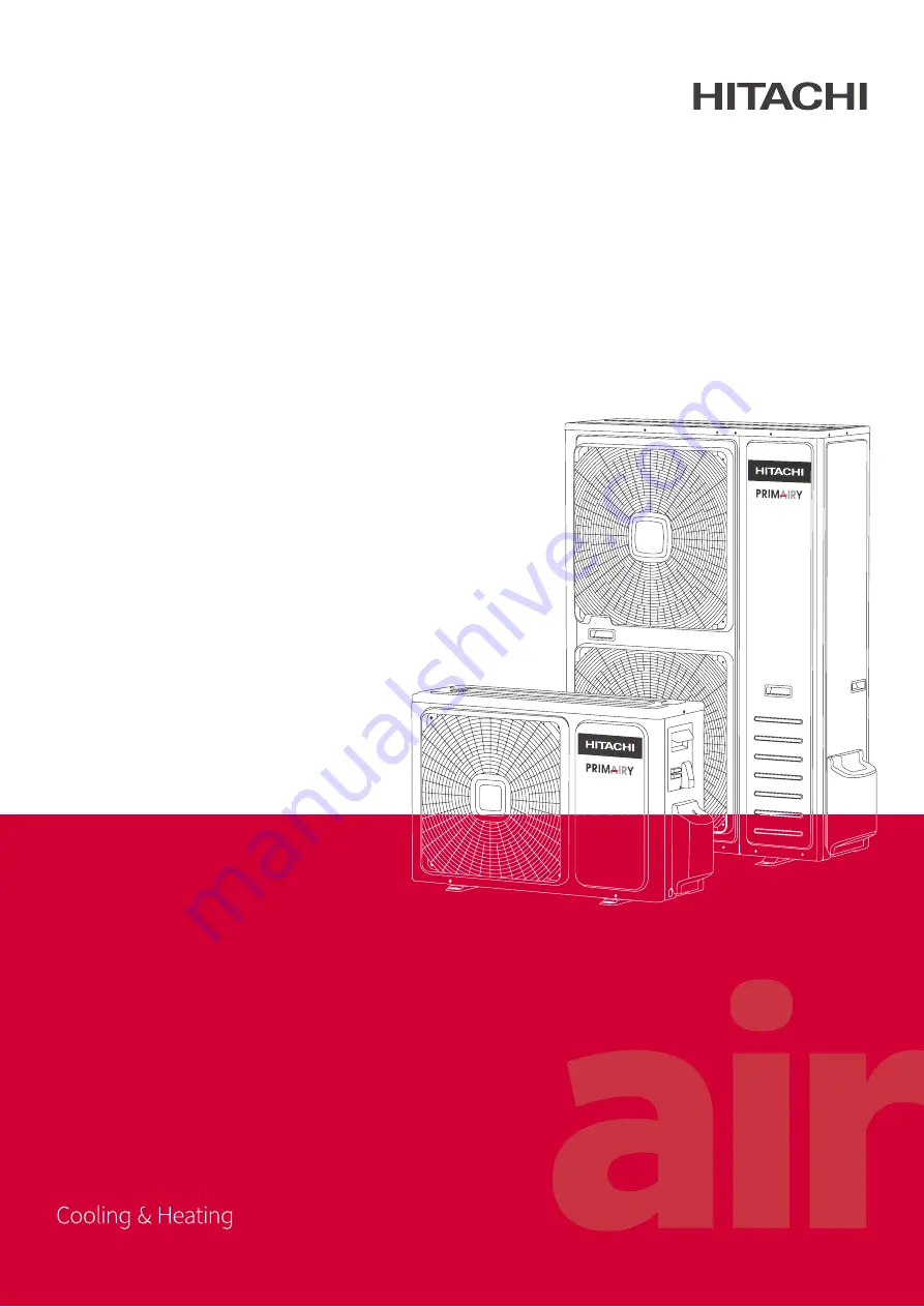 Hitachi RCI-3.0UFE1NH Скачать руководство пользователя страница 1