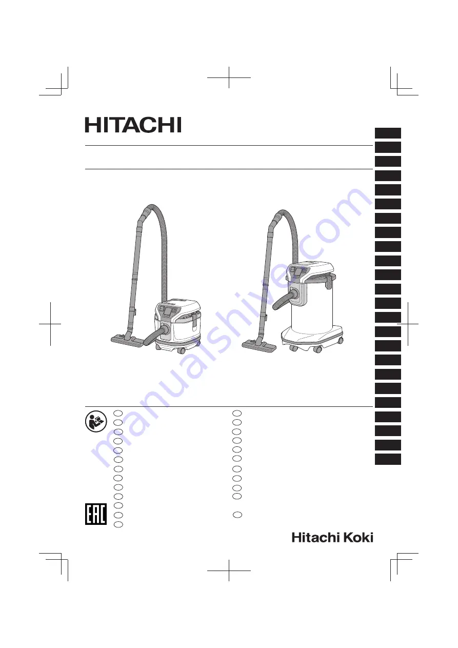 Hitachi RP 150YB Original Instructions Manual Download Page 1