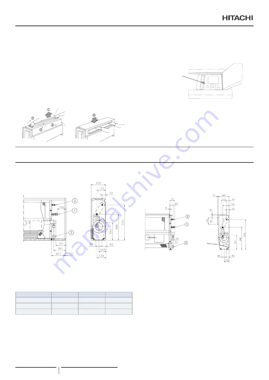 Hitachi RPF Series Installation And Operation Manual Download Page 82