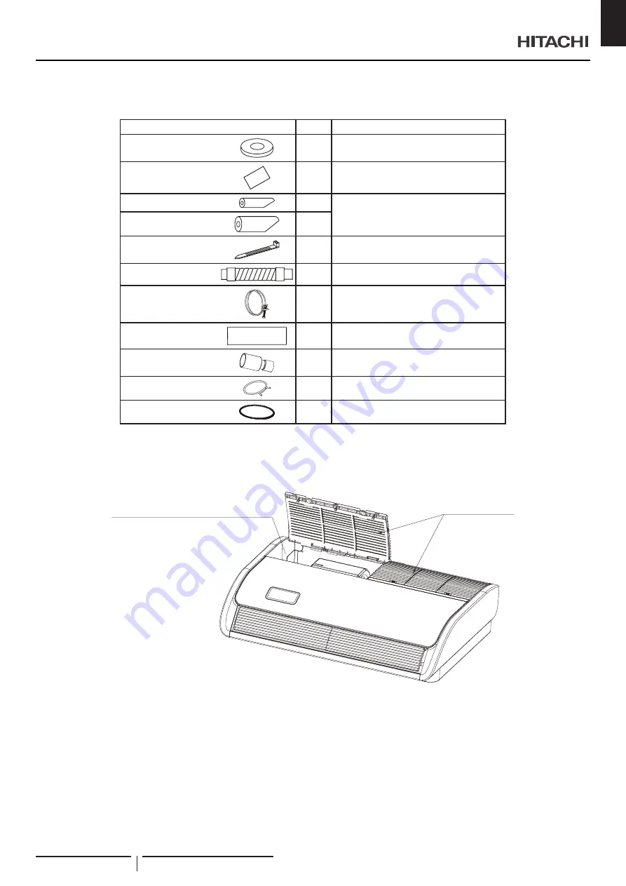 Hitachi RPFC-3.0UFE1NH Installation & Maintenance Manual Download Page 19