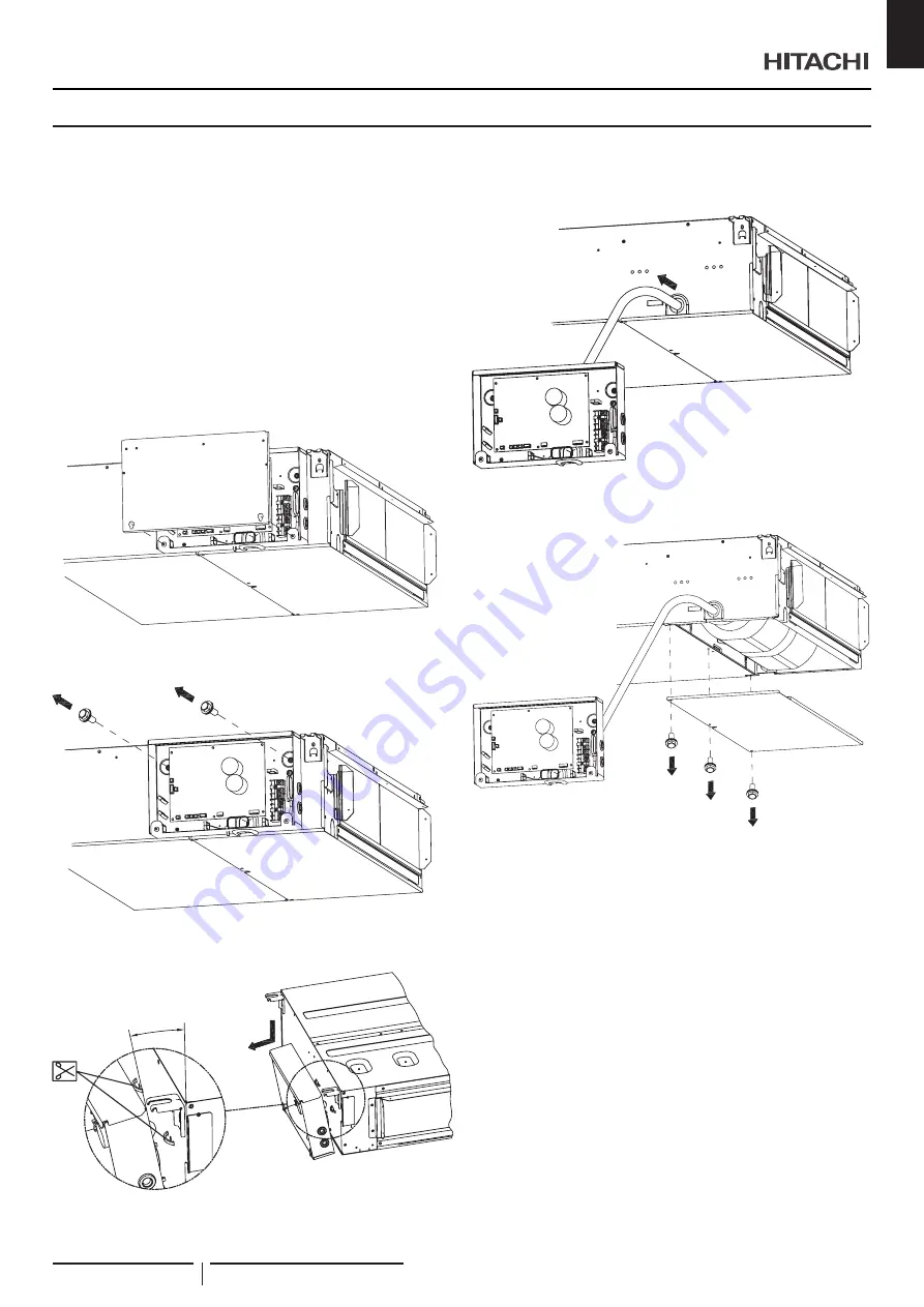 Hitachi RPI-1.5FSRE Installation & Operation Manual Download Page 43