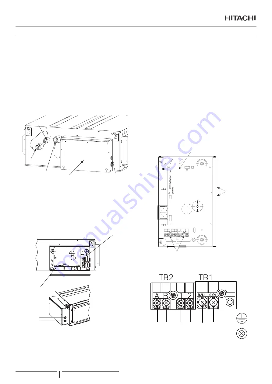 Hitachi RPI-1.5FSRE Installation & Operation Manual Download Page 50