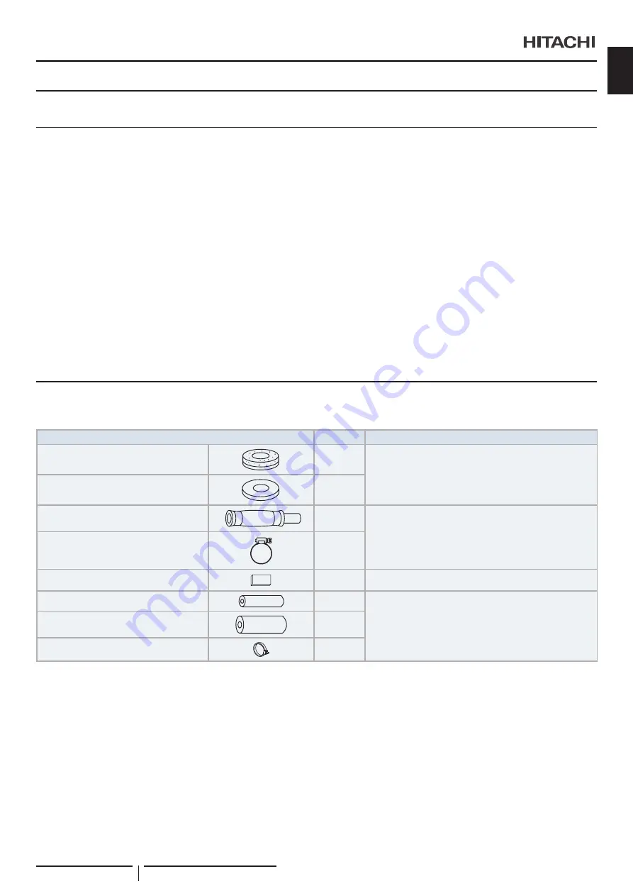 Hitachi RPI-1.5FSRE Installation & Operation Manual Download Page 57