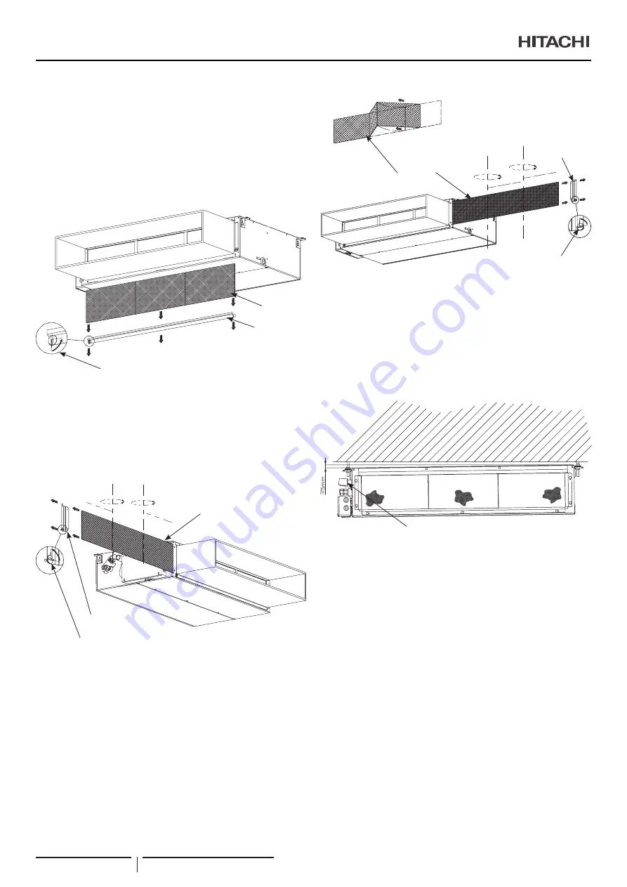 Hitachi RPI-1.5FSRE Installation & Operation Manual Download Page 60