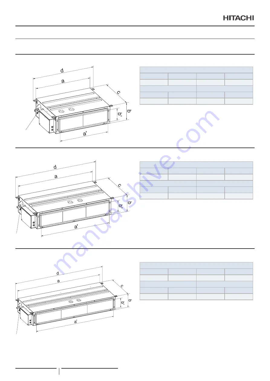 Hitachi RPI-1.5FSRE Installation & Operation Manual Download Page 100