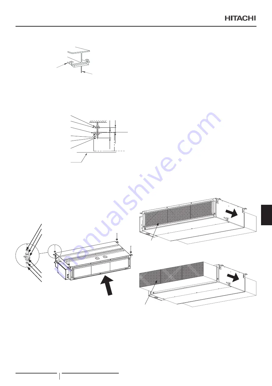 Hitachi RPI-1.5FSRE Installation & Operation Manual Download Page 257