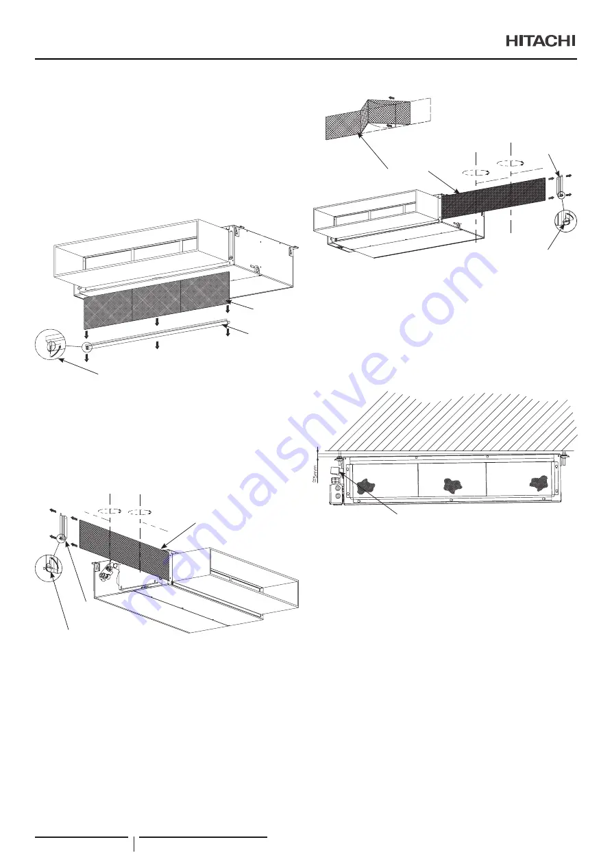 Hitachi RPI-1.5FSRE Installation & Operation Manual Download Page 258