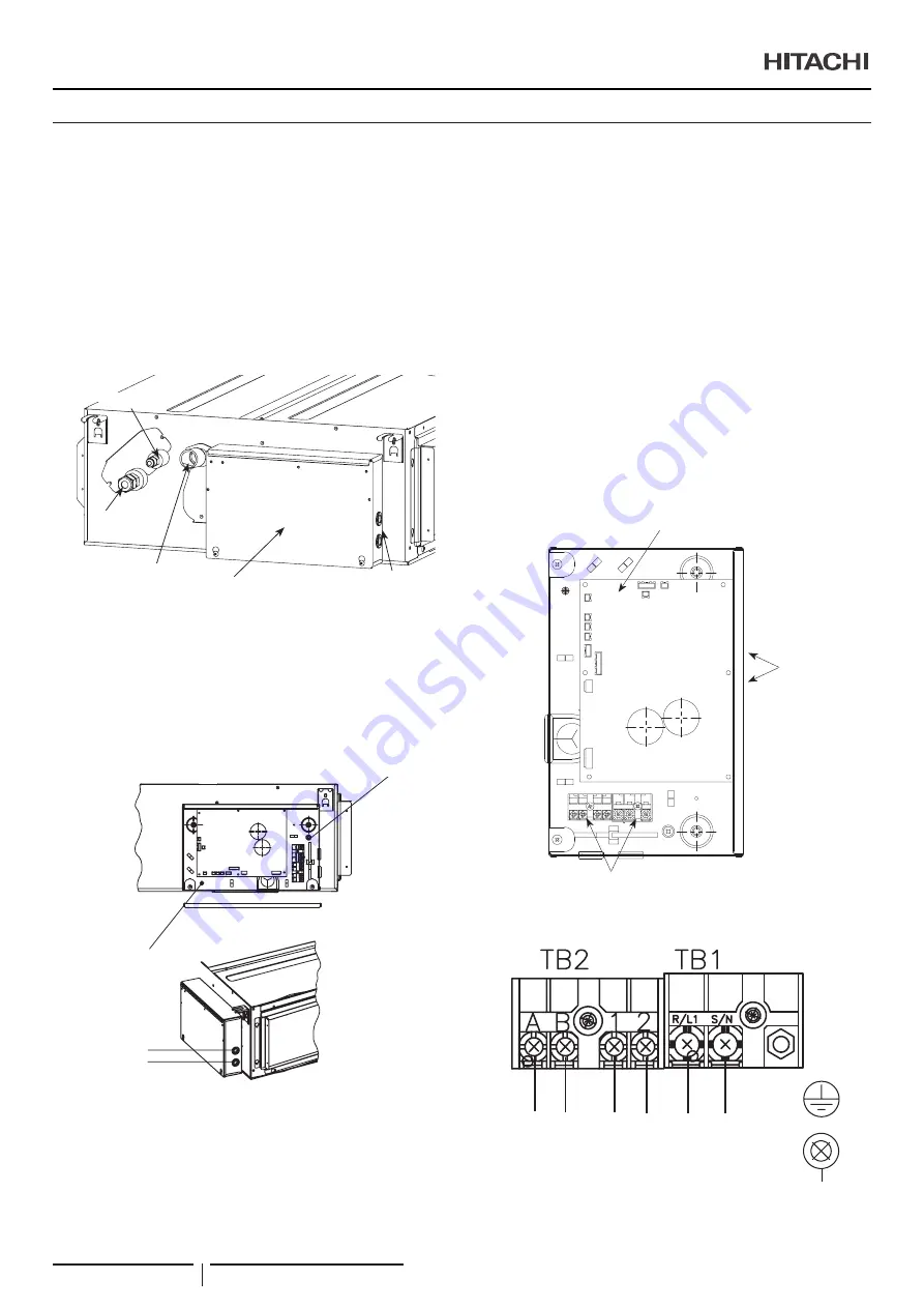 Hitachi RPI-1.5FSRE Installation & Operation Manual Download Page 292