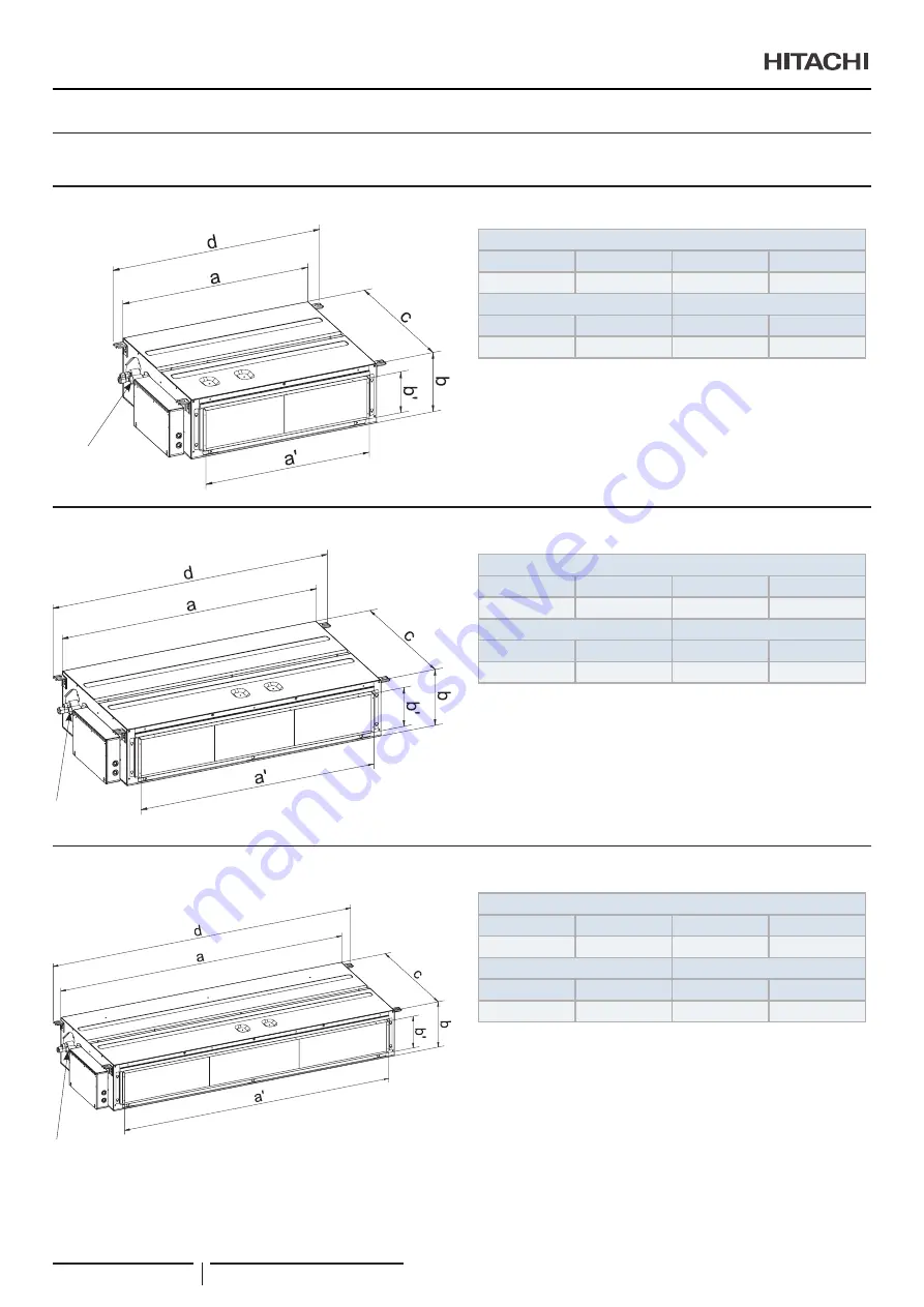 Hitachi RPI-1.5FSRE Installation & Operation Manual Download Page 320