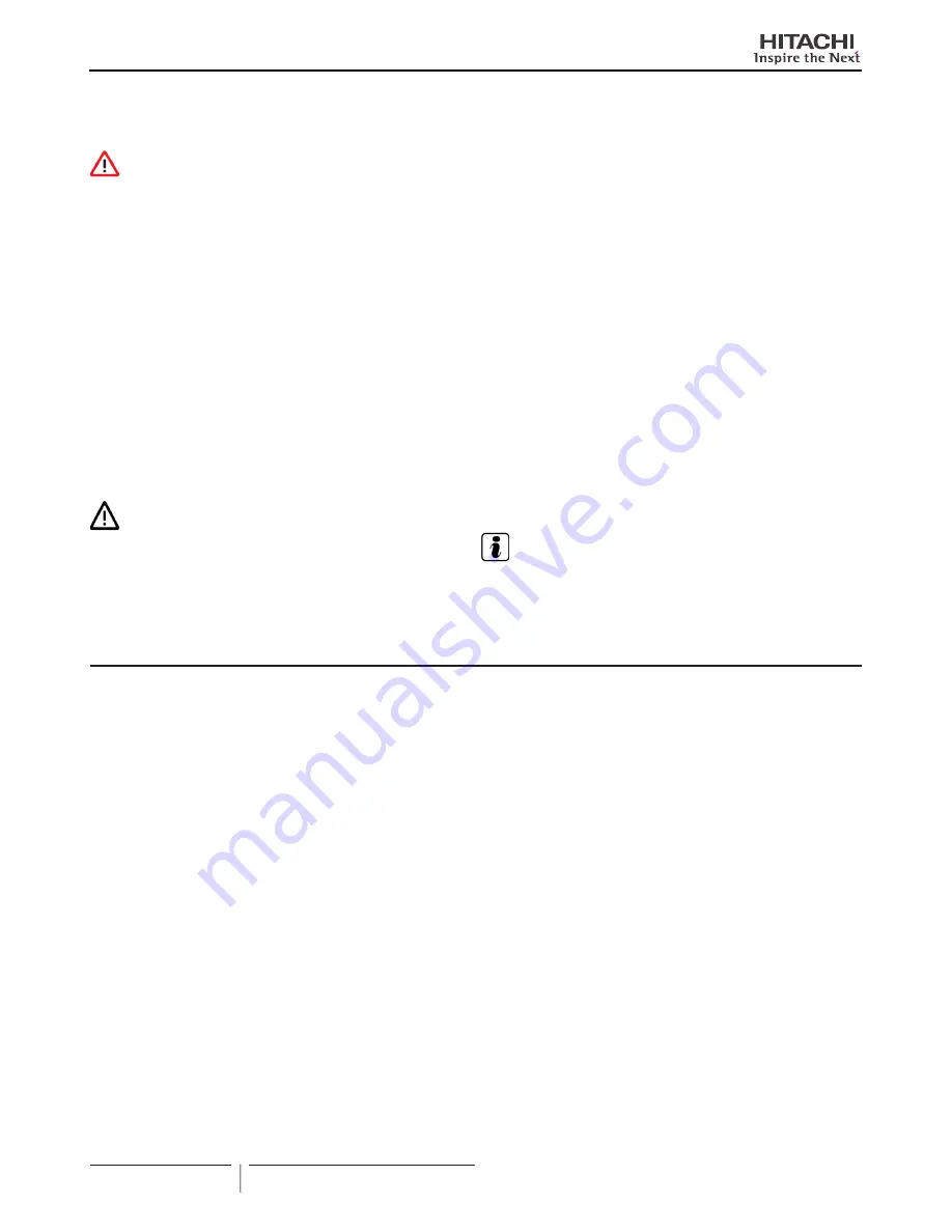 Hitachi RPI-16.0FSN3PE Installation And Operation Manual Download Page 76