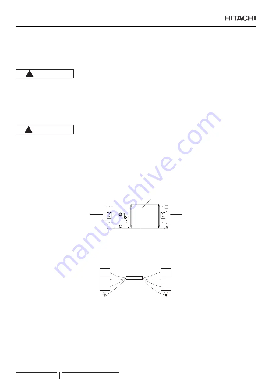 Hitachi RPIH-3.5UFE1NH Installation & Maintenance Manual Download Page 22