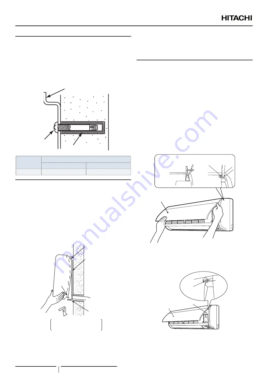 Hitachi RPK-0.4FSRHM Installation & Operation Manual Download Page 50