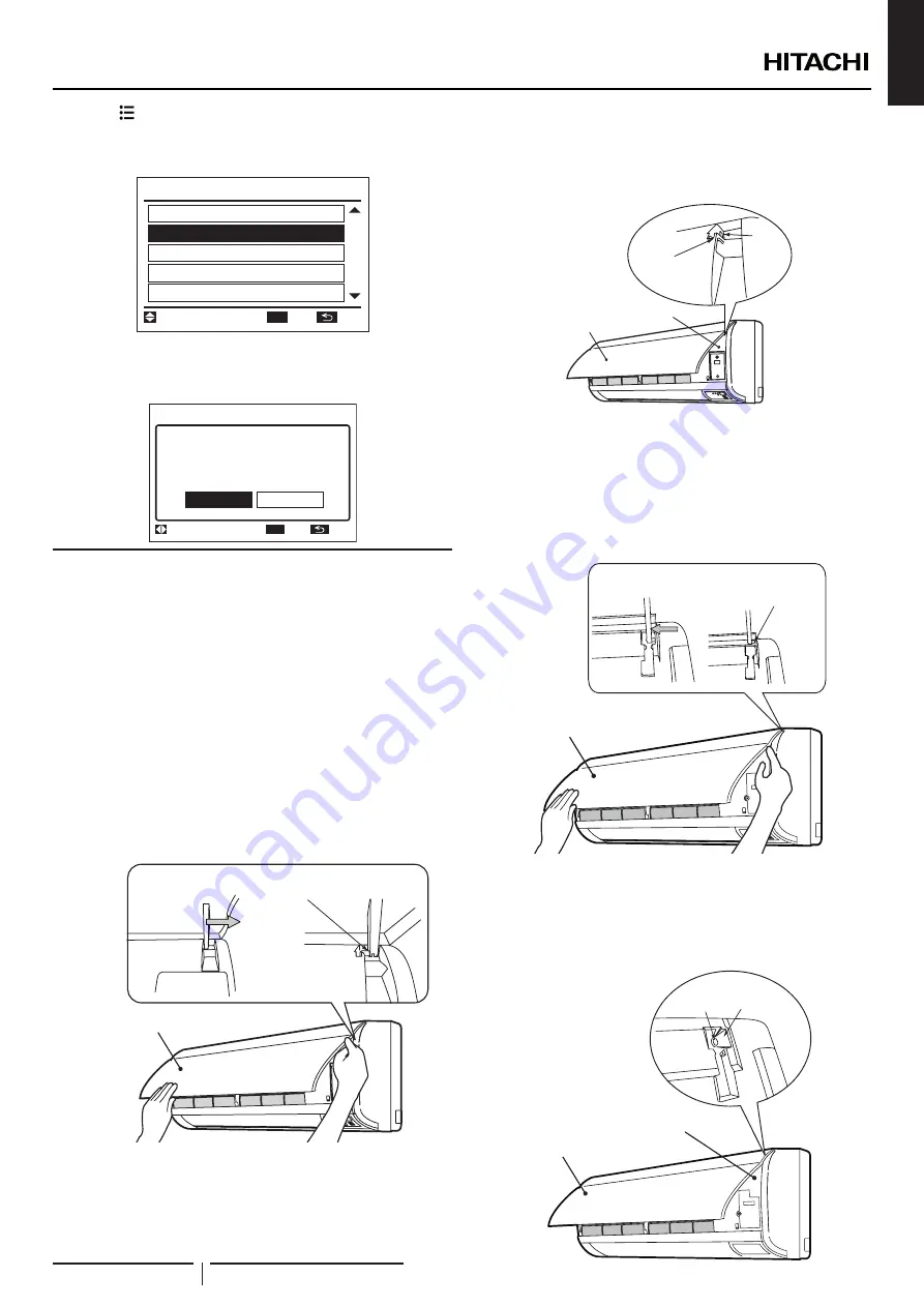 Hitachi RPK-0.4FSRHM Installation & Operation Manual Download Page 65