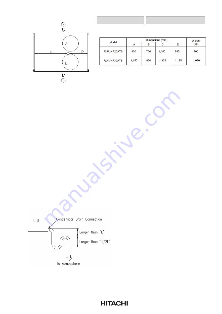 Hitachi RUA-NP20ATS Скачать руководство пользователя страница 7