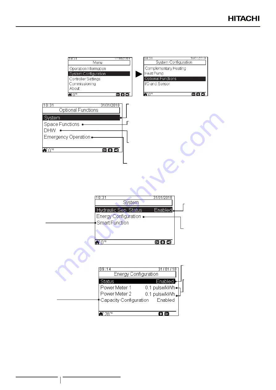 Hitachi RWH-4.0NFE Installation & Operation Manual Download Page 178