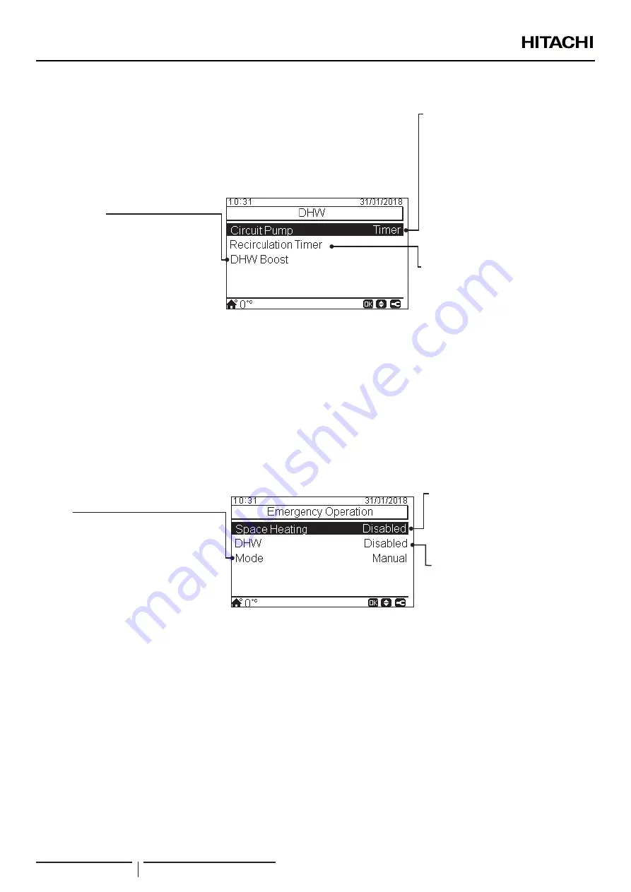 Hitachi RWH-4.0NFE Installation & Operation Manual Download Page 180