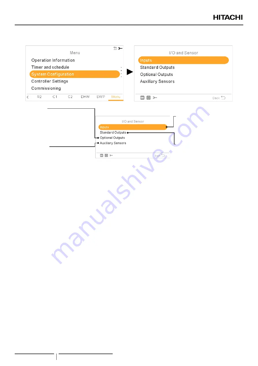 Hitachi RWH-4.0NFE Installation & Operation Manual Download Page 240