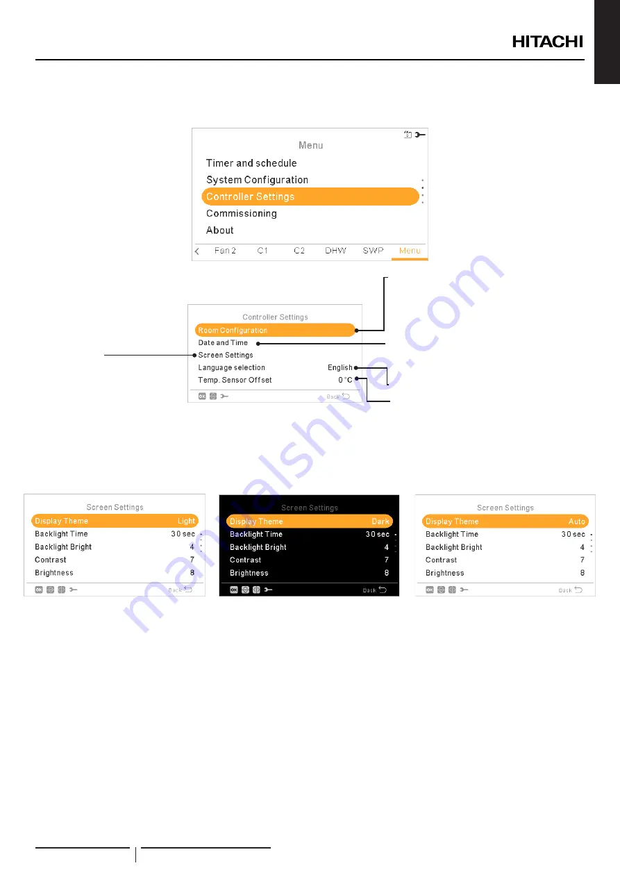 Hitachi RWH-4.0NFE Installation & Operation Manual Download Page 243