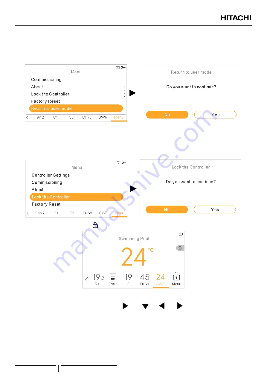 Hitachi RWH-4.0NFE Installation & Operation Manual Download Page 246