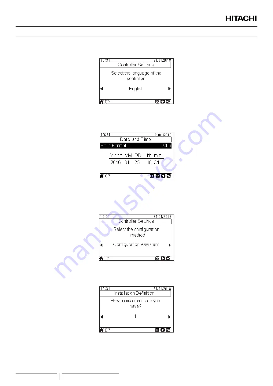 Hitachi RWH-4.0NFE Installation & Operation Manual Download Page 252