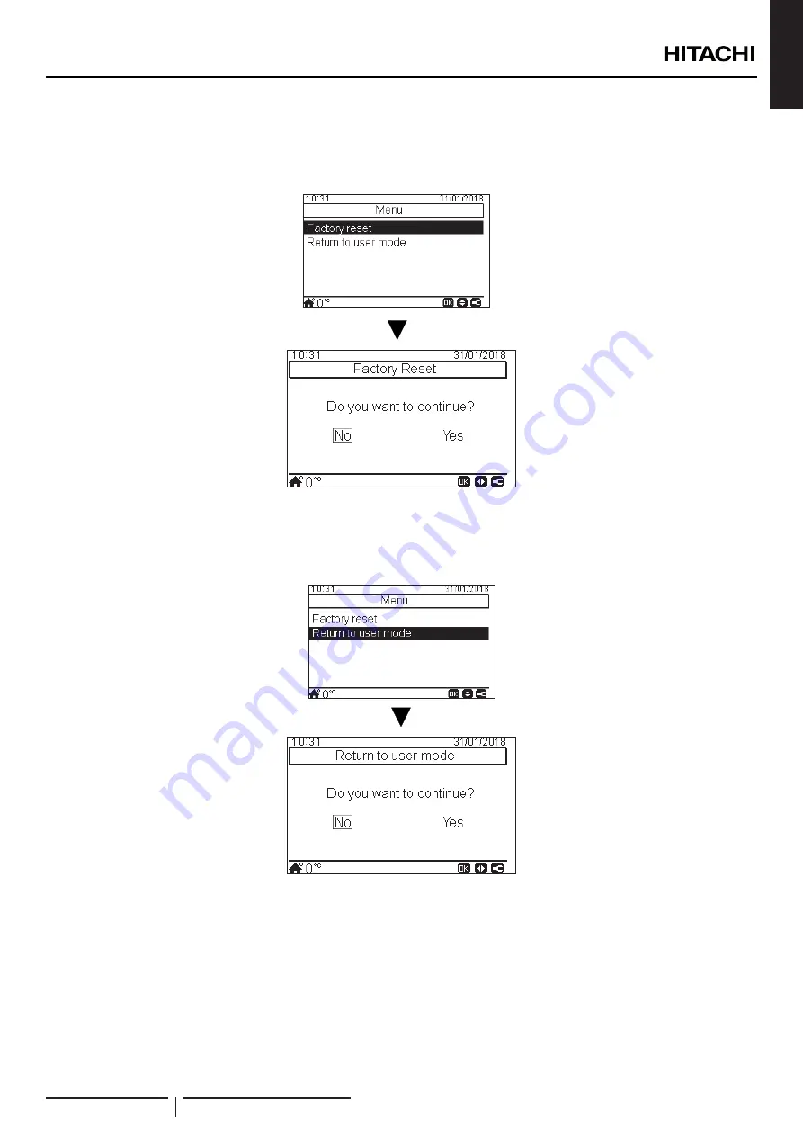 Hitachi RWH-4.0NFE Installation & Operation Manual Download Page 279