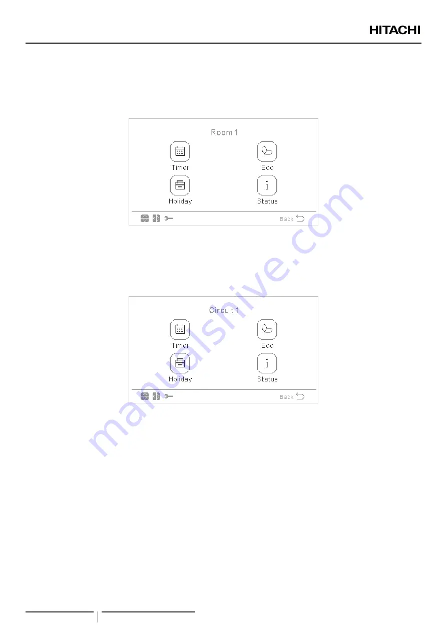 Hitachi RWH-4.0NFE Installation & Operation Manual Download Page 290