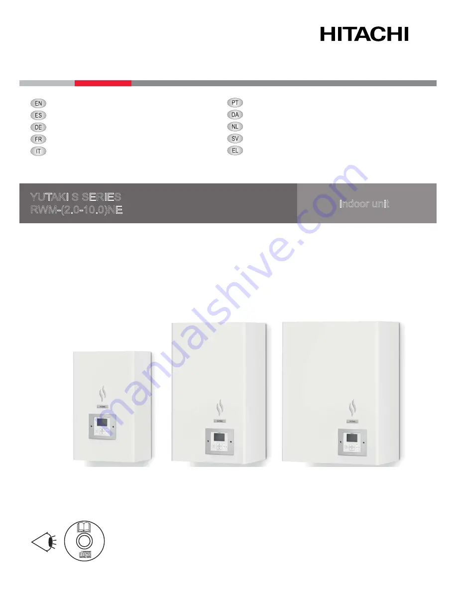 Hitachi RWM-3.0NERWM-4.0NE Скачать руководство пользователя страница 1