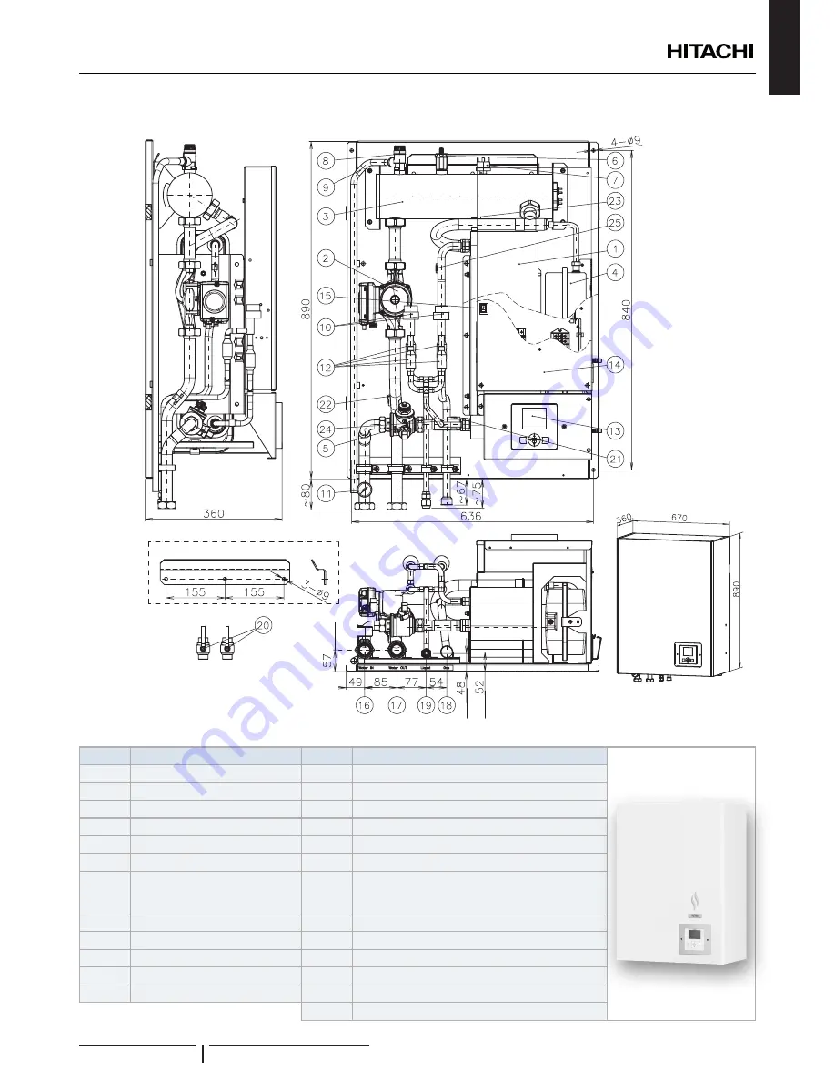 Hitachi RWM-3.0NERWM-4.0NE Скачать руководство пользователя страница 13