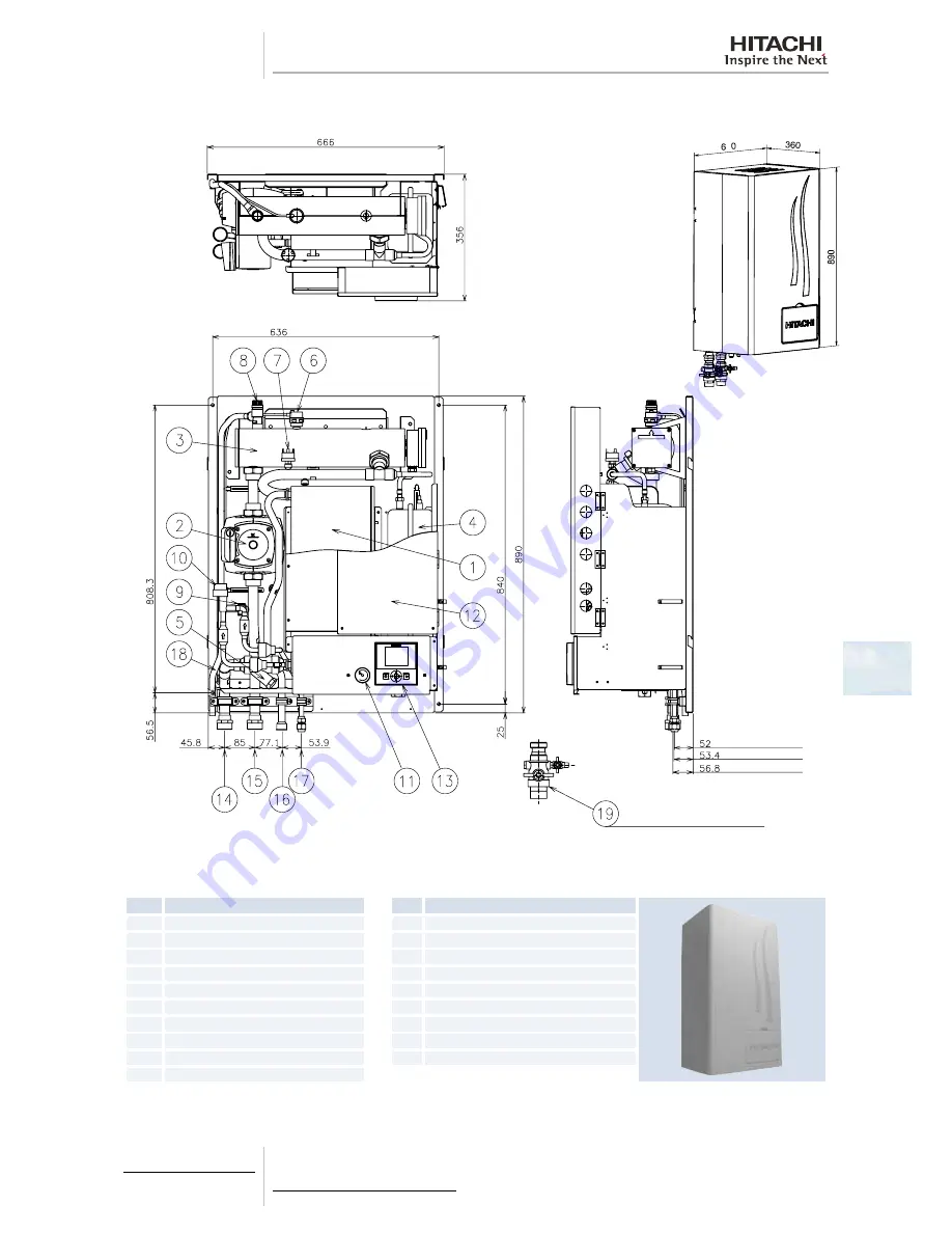 Hitachi RWM-(H)FSN3E Technical Catalogue Download Page 97