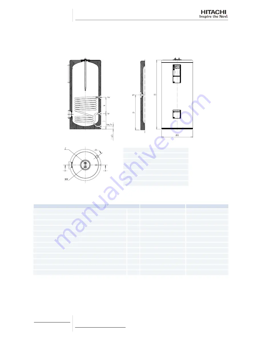 Hitachi RWM-(H)FSN3E Technical Catalogue Download Page 102