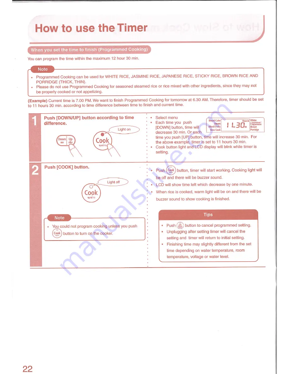 Hitachi RZ-DMD10 Скачать руководство пользователя страница 22