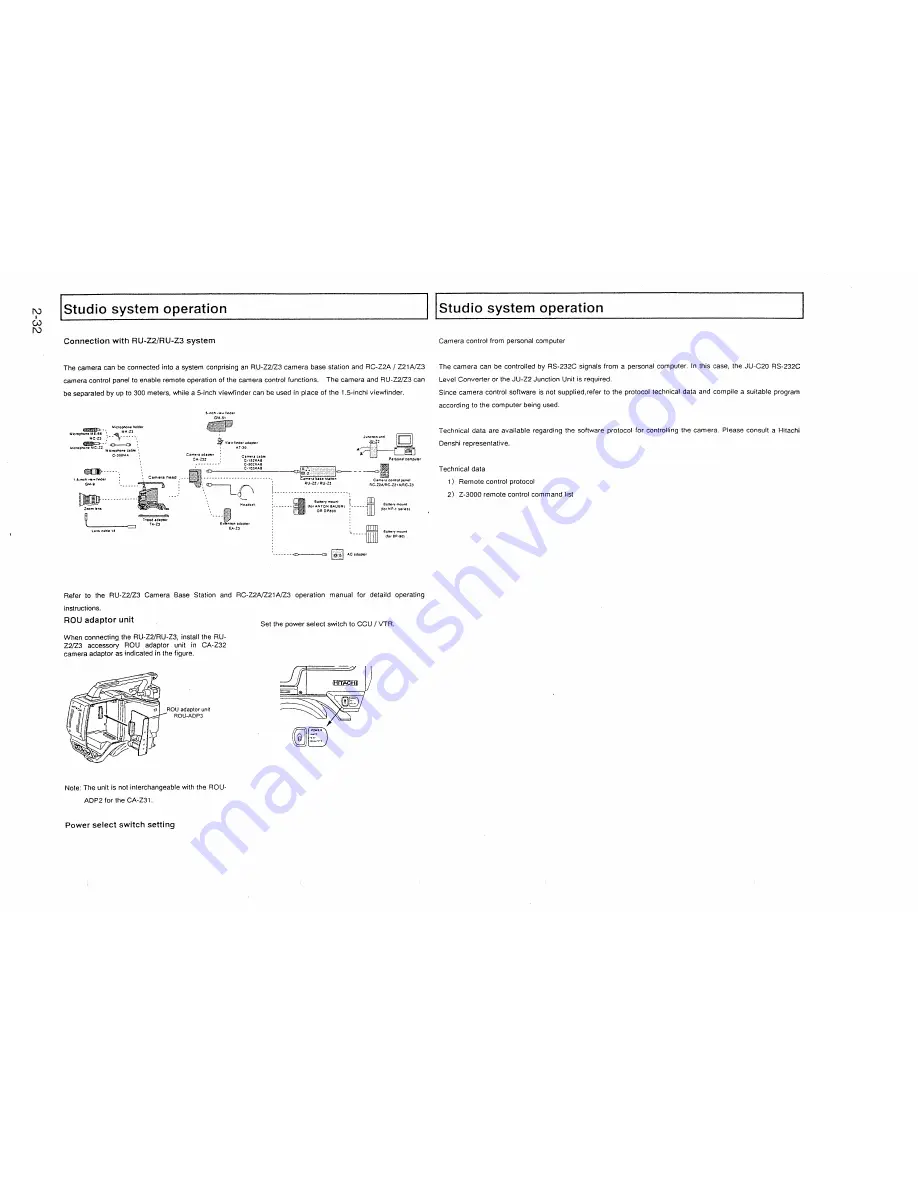 Hitachi S-3000 Service Manual Download Page 43