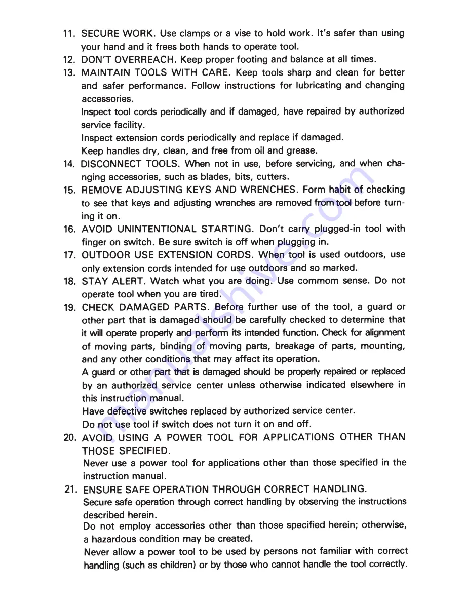 Hitachi SB-110 Instruction Manual Download Page 3