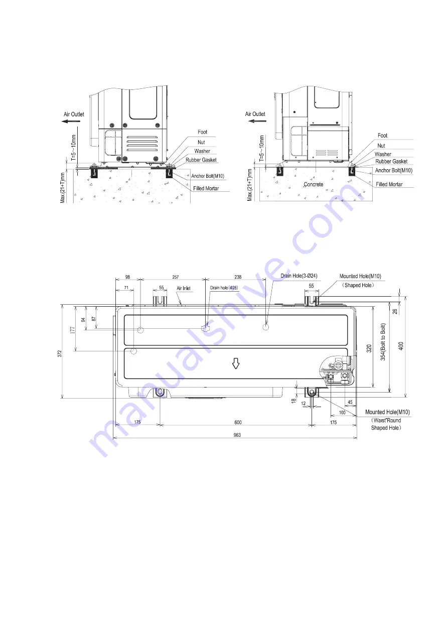 Hitachi Set Free mini-HNRQ1 Series Installation & Maintenance Manual Download Page 21