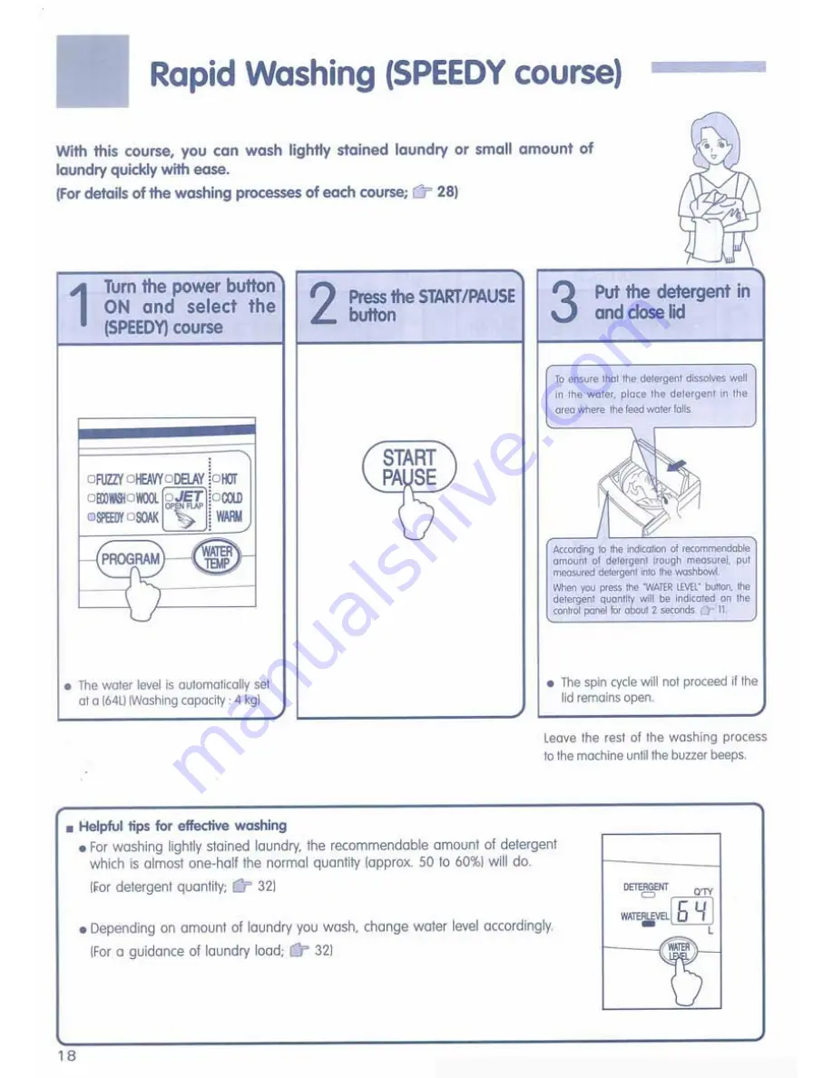 Hitachi SF-P90DJ User Manual Download Page 18