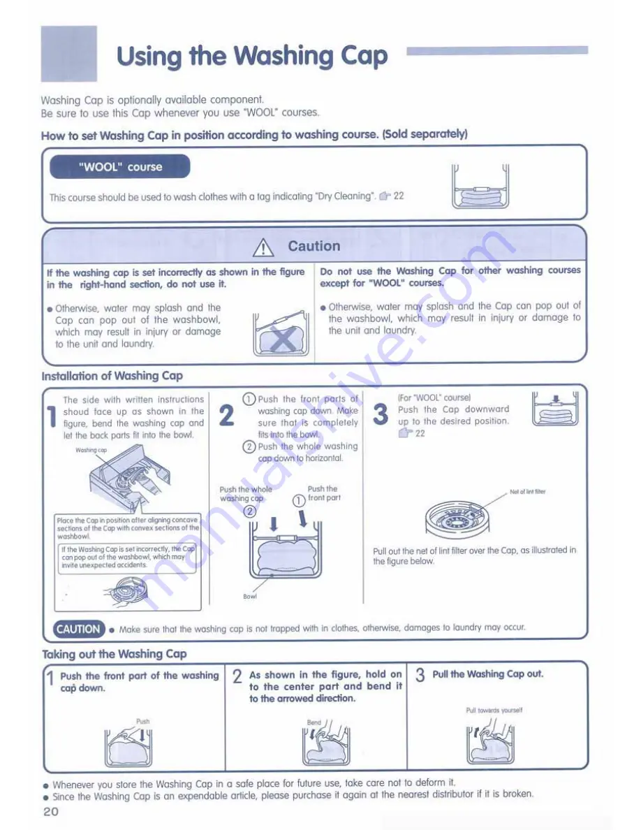 Hitachi SF-P90DJ User Manual Download Page 20