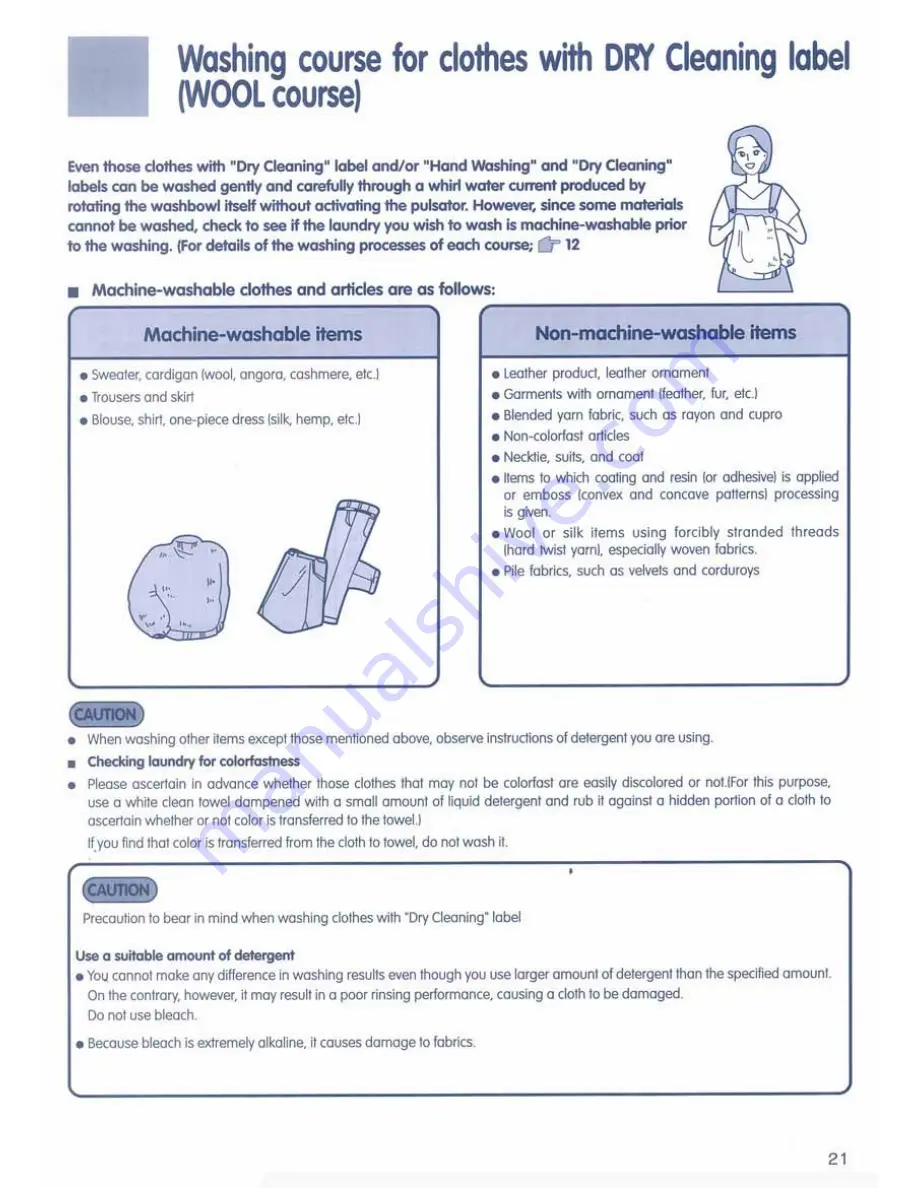 Hitachi SF-P90DJ User Manual Download Page 21