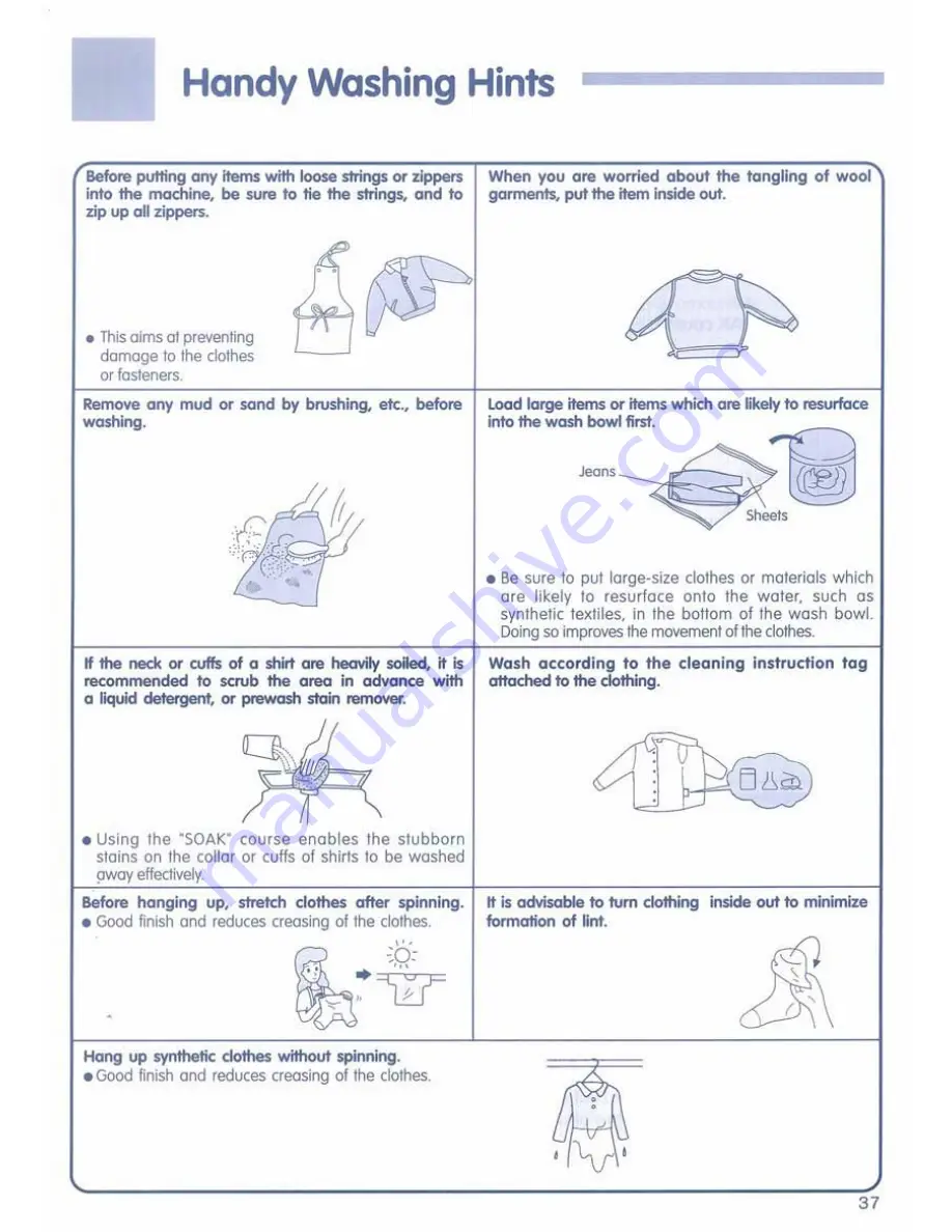 Hitachi SF-P90DJ User Manual Download Page 37