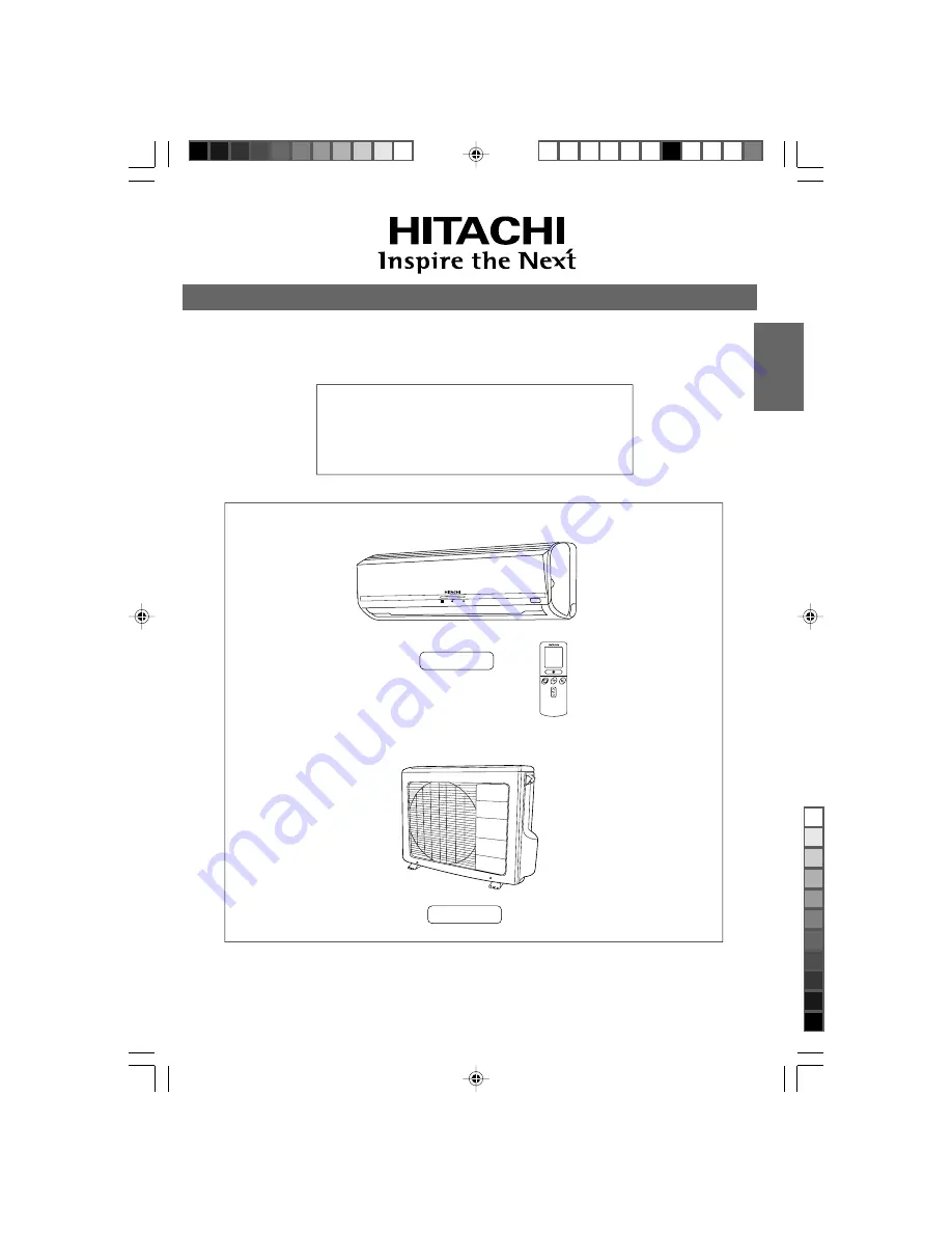 Hitachi Summit RAC-60YH5 Скачать руководство пользователя страница 5