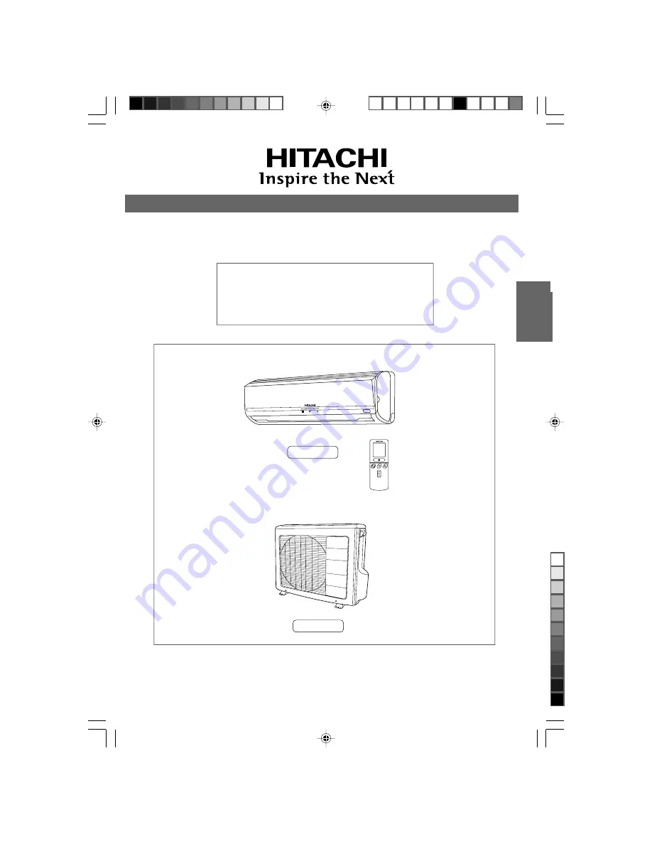 Hitachi Summit RAC-60YH5 Скачать руководство пользователя страница 9