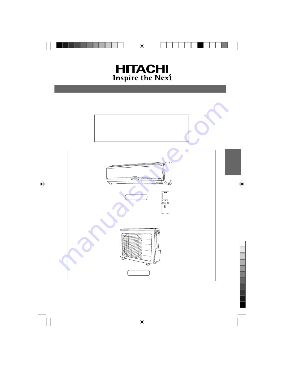 Hitachi Summit RAC-60YH5 Скачать руководство пользователя страница 13