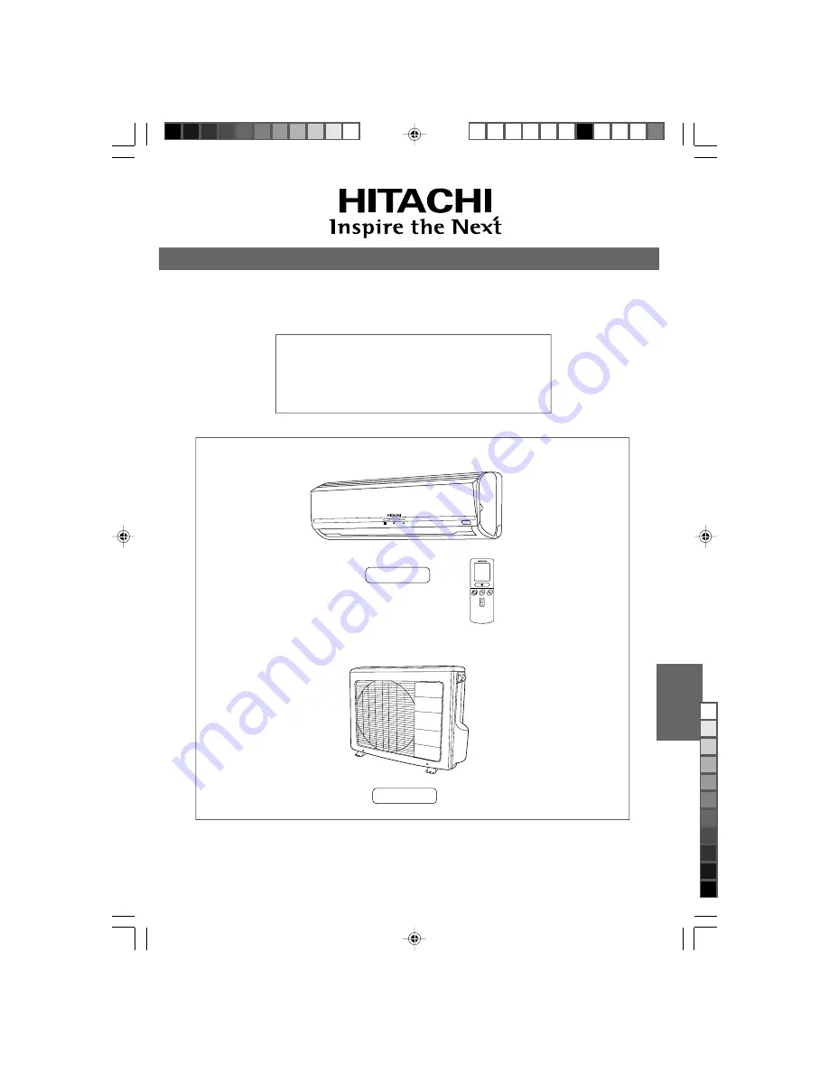 Hitachi Summit RAC-60YH5 Скачать руководство пользователя страница 25