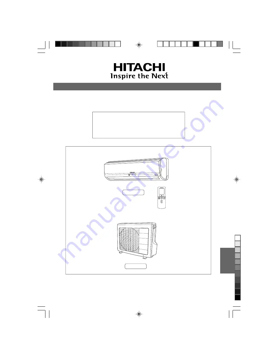 Hitachi Summit RAC-60YH5 Скачать руководство пользователя страница 29